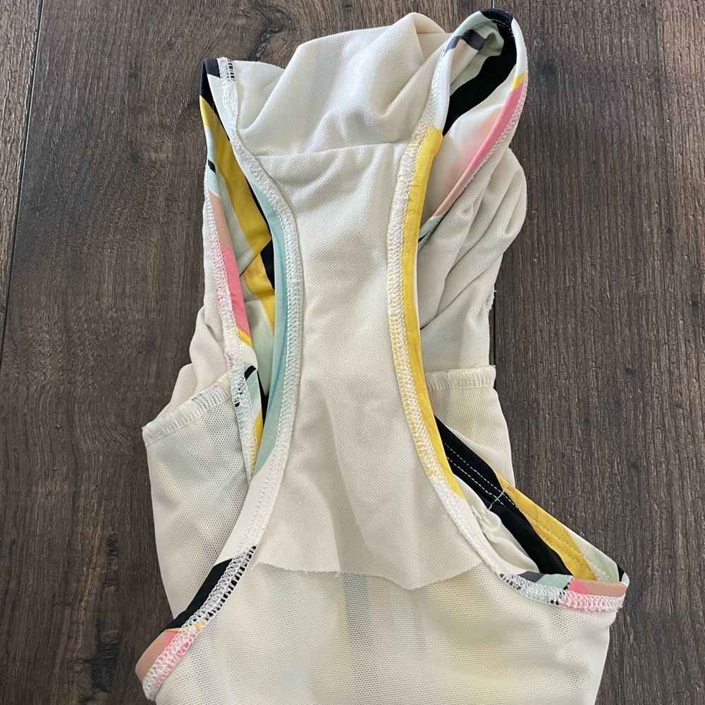 Skye Swimwear Mid Rise Striped Swimsuit Swim Bottoms - Picture 5 of 5